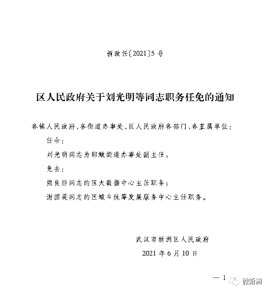 科尔沁左翼中旗计生委人事任命动态更新